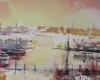 «Atardecer de fuego» Segundo Premio en Certamen Nacional Galería San Vicente 2009