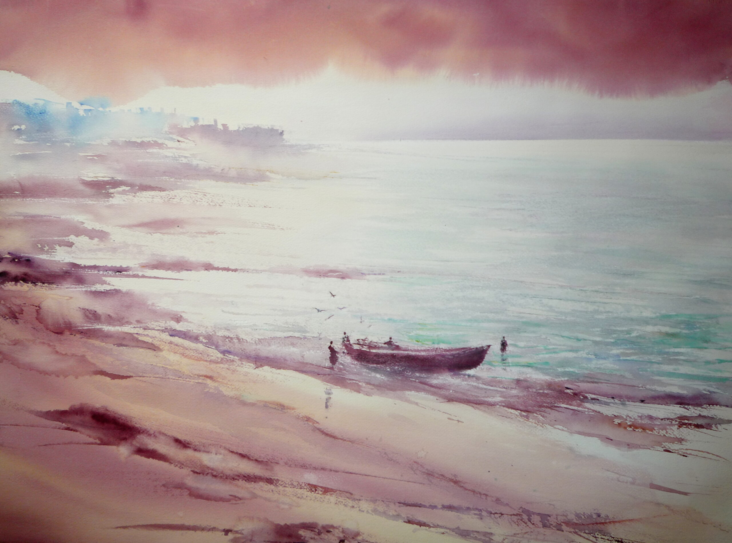 Obra seleccionada para Exposición Nacional de Acuarela de Ceuta. 2012